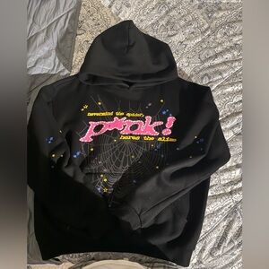 Sp5der Hoodie P*nk